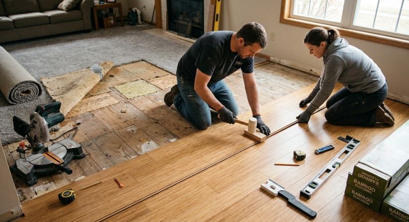 Bamboo Flooring Installation in Tampa, FL