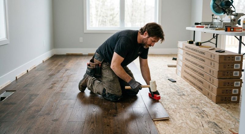 Hardwood Floor Installation in Dover, FL