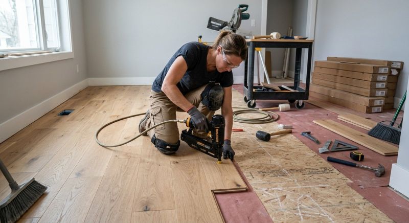 Hardwood Floor Installation in Hillsborough County, FL