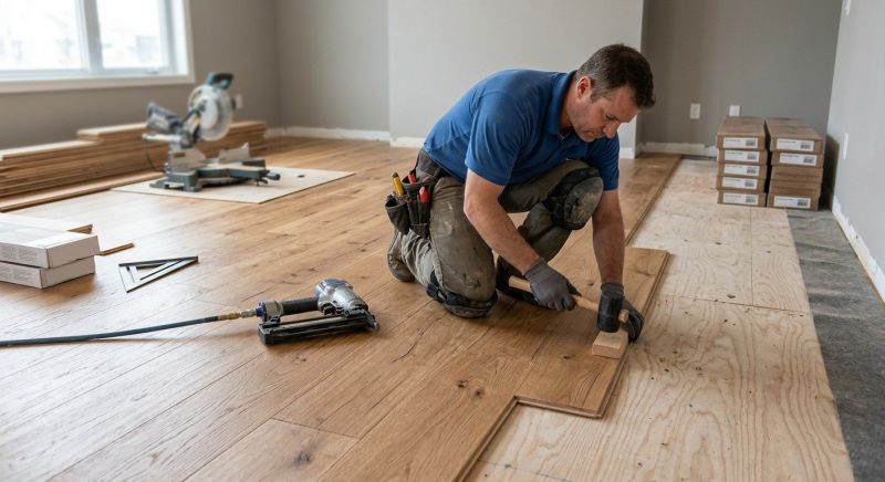Hardwood Floor Installation in Lutz, FL