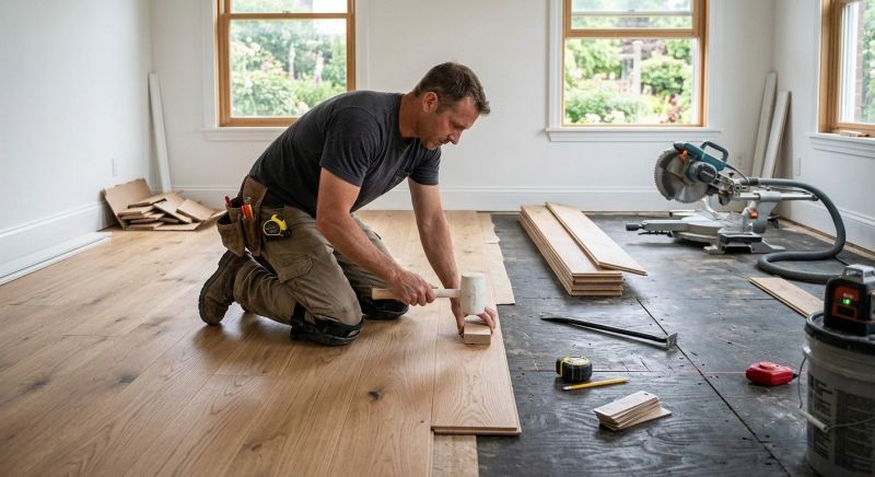 Hardwood Floor Installation in Riverview, FL