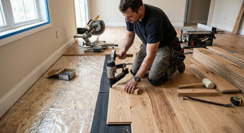 Hardwood Floor Installation in Seminole, FL