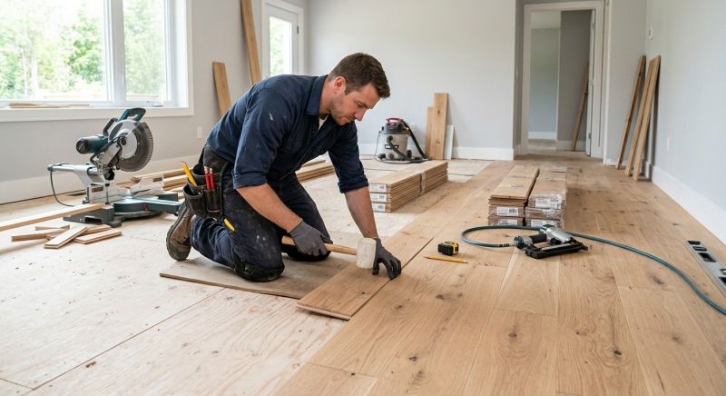 Hardwood Floor Installation in Valrico, FL