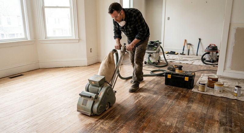Hardwood Floor Renovation in Tampa, FL
