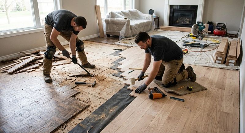 Hardwood Replacement in Dover, FL