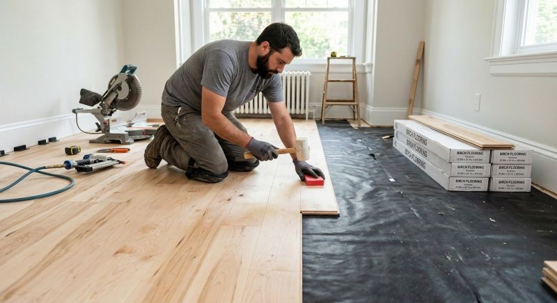 Maple Flooring Installation in Palm Harbor, FL