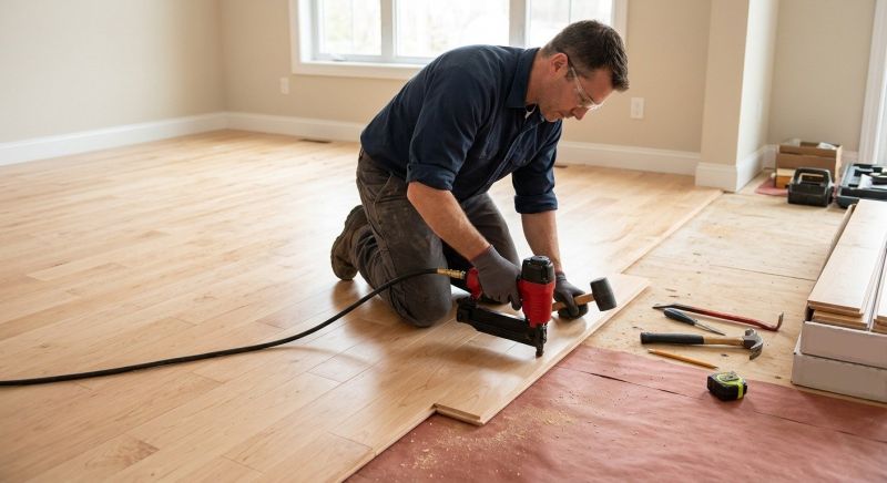 Maple Flooring Installation in Port Richey, FL