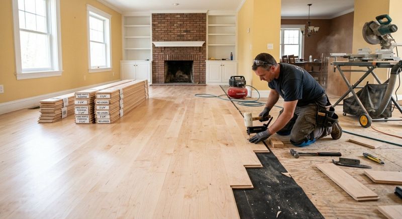 Maple Flooring Installation in Zephyrhills, FL