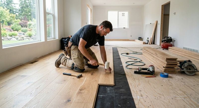 Oak Floor Installation in Lutz, FL