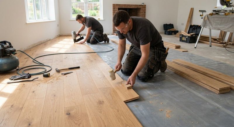 Oak Floor Installation in Riverview, FL