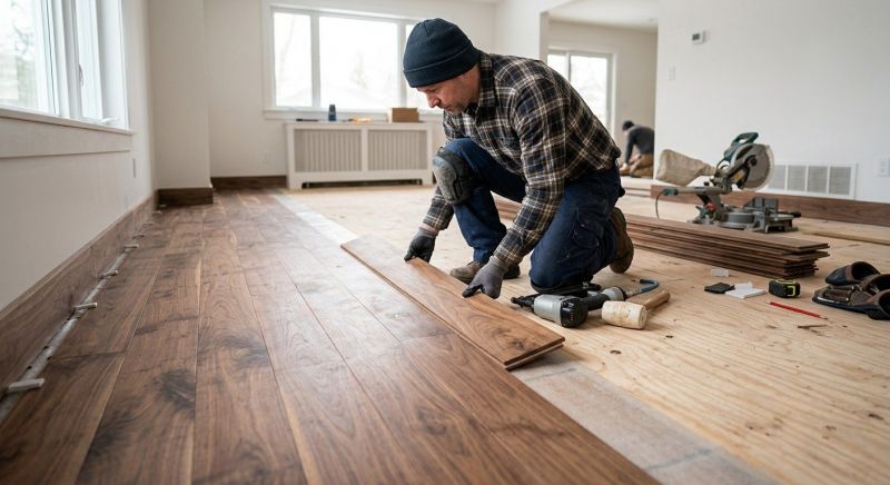 Walnut Flooring Installation in Tampa, FL