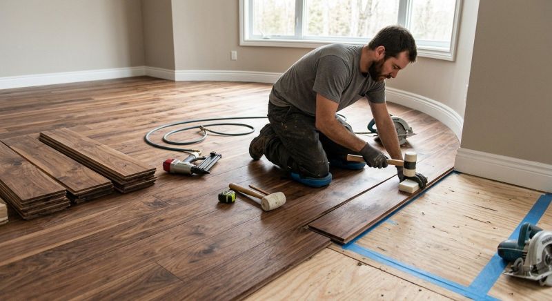 Walnut Flooring Installation in Tampa, FL